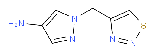 1-[(1,2,3-thiadiazol-4-yl)methyl]-1H-pyrazol-4-amine