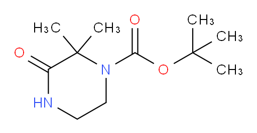 tert-butyl 2,2-dimethyl-3-oxopiperazine-1-carboxylate