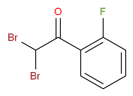 2,2-dibromo-1-(2-fluorophenyl)ethanone