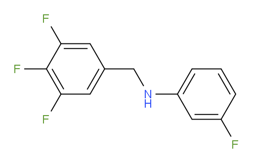 3-fluoro-N-(3,4,5-trifluorobenzyl)aniline