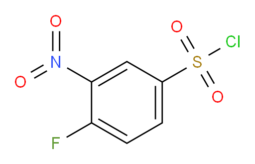 4-fluoro-3-nitrobenzene-1-sulfonyl chloride