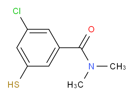 3-chloro-5-mercapto-N,N-dimethylbenzamide