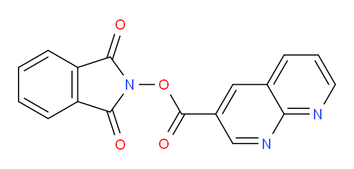 1,3-dioxoisoindolin-2-yl 1,8-naphthyridine-3-carboxylate