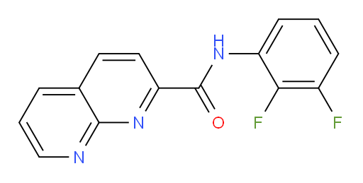 N-(2,3-difluorophenyl)-1,8-naphthyridine-2-carboxamide