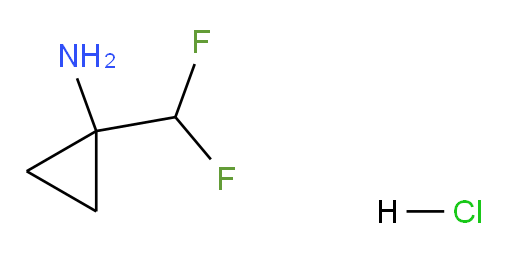 1-(difluoromethyl)cyclopropanamine hydrochloride