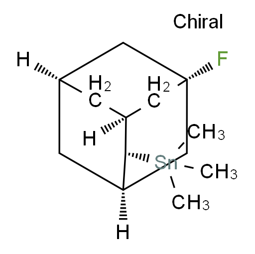 ((1R,2s,3S,5s,7s)-5-fluoroadamantan-2-yl)trimethylstannane