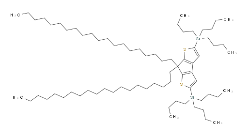 (7,7-diicosyl-7H-cyclopenta[1,2-b:4,3-b']dithiophene-2,5-diyl)bis(tributylstannane)