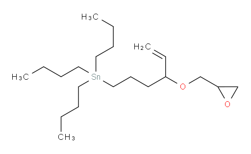 tributyl(4-(oxiran-2-ylmethoxy)hex-5-en-1-yl)stannane