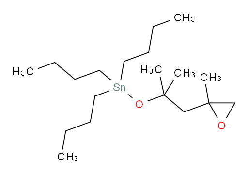 tributyl((2-methyl-1-(2-methyloxiran-2-yl)propan-2-yl)oxy)stannane