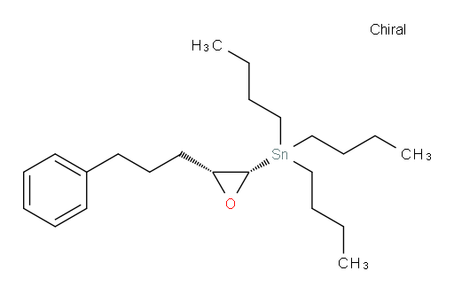 tributyl((2S,3R)-3-(3-phenylpropyl)oxiran-2-yl)stannane