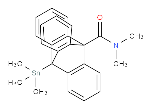 N,N-dimethyl-10-(trimethylstannyl)-9,10-dihydro-9,10-[1,2]benzenoanthracene-9-carboxamide
