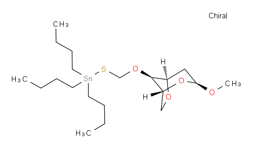 tributyl(((((1R,3S,5R,8S)-3-methoxy-2,6-dioxabicyclo[3.2.1]octan-8-yl)oxy)methyl)thio)stannane