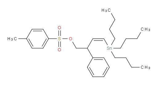 (Z)-2-phenyl-4-(tributylstannyl)but-3-en-1-yl 4-methylbenzenesulfonate