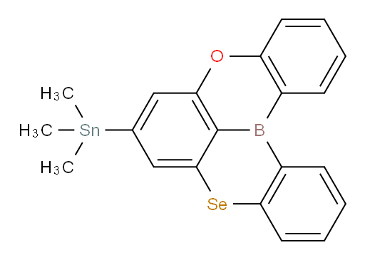 5-oxa-9-selena-13b-boranaphtho[3,2,1-de]anthracen-7-yltrimethylstannane
