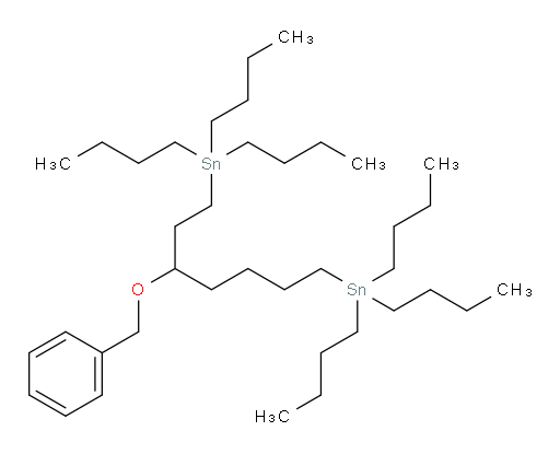 (3-(苄氧基)庚烷-1,7-二基)双(三丁基锡烷)