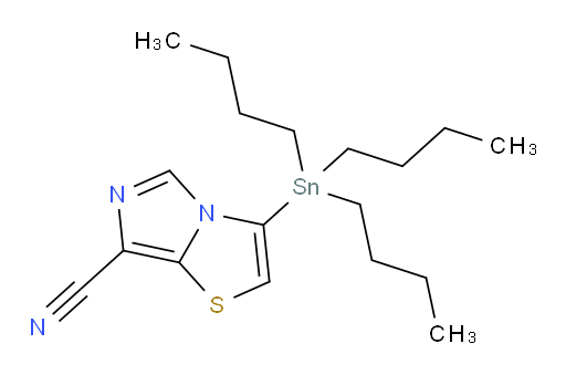 3-(三丁基锡基)咪唑并[5,1-b]噻唑-7-氰基