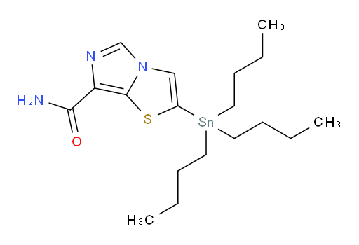 2-(三丁基锡基)咪唑并[5,1-b]噻唑-7-甲酰胺