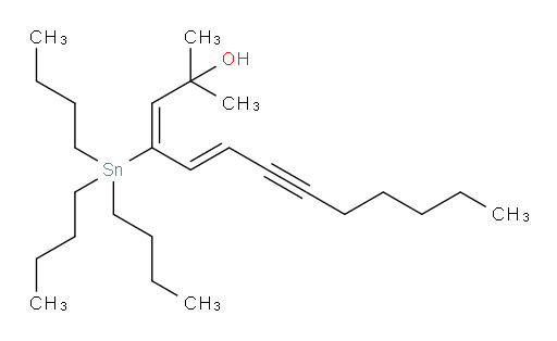 (3E,5E)-2-甲基-4-(三丁基锡基)十三-3,5-二烯-7-炔-2-醇