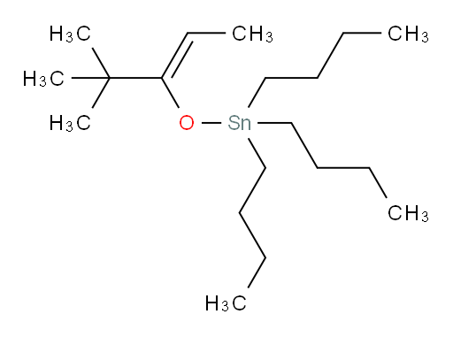 (Z)-三丁基((4,4-二甲基戊-2-烯-3-氧基))锡烷