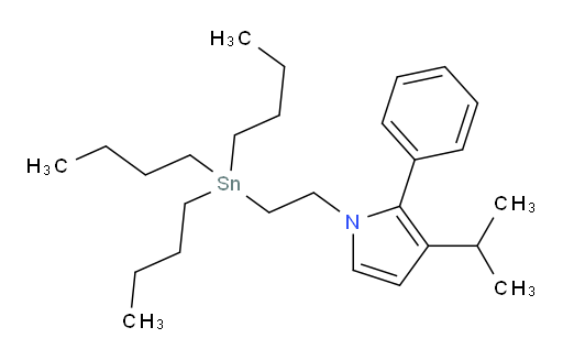 3-异丙基-2-苯基-1-(2-(三丁基锡基)乙基)-1H-吡咯
