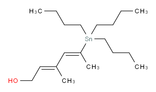 (2E,4E)-3-甲基-5-(三丁基锡基)六-2,4-二烯-1-醇
