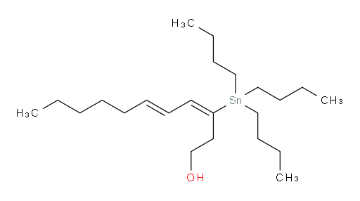 (3E,5E)-3-(三丁基锡基)十一-3,5-二烯-1-醇