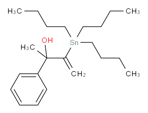 2-苯基-3-(三丁基锡基)丁-3-烯-2-醇
