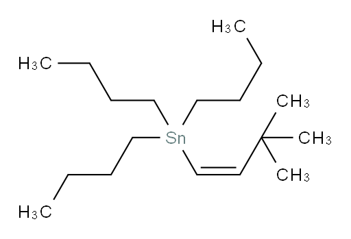(Z)-三丁基(3,3-二甲基丁-1-烯-1-基)锡烷
