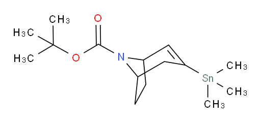 叔丁基 3-(三甲基锡基)-8-氮杂双环[3.2.1]辛-2-烯-8-甲酸酯