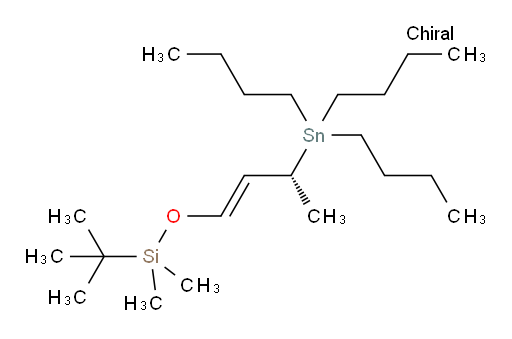 (R,E)-叔丁基二甲基((3-(三丁基锡基)丁-1-烯-1-氧基))硅烷