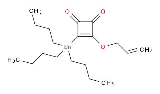 3-(烯丙氧基)-4-(三丁基锡基)环丁-3-烯-1,2-二酮