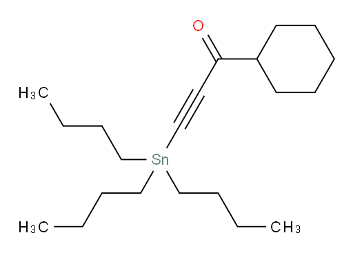 1-环己基-3-(三丁基锡基)丙-2-炔-1-酮