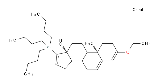 tributyl((10R,13S)-3-ethoxy-10,13-dimethyl-2,7,8,9,10,11,12,13,14,15-decahydro-1H-cyclopenta[a]phenanthren-17-yl)stannane