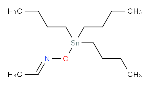 (E)-acetaldehyde O-tributylstannyl oxime