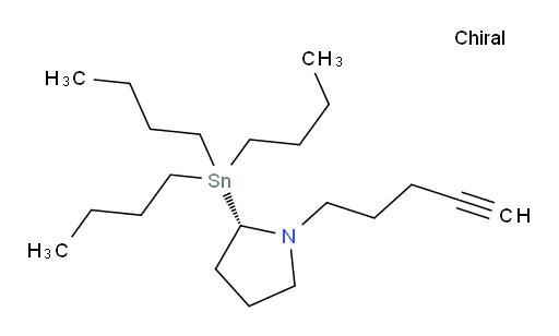 (S)-1-(戊-4-炔-1-基)-2-(三丁基锡基)吡咯烷