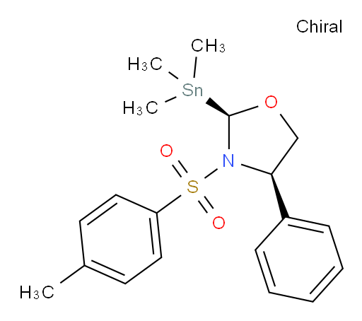 (2R,4R)-4-苯基-3-对甲苯磺酰基-2-(三甲基锡基)噁唑烷