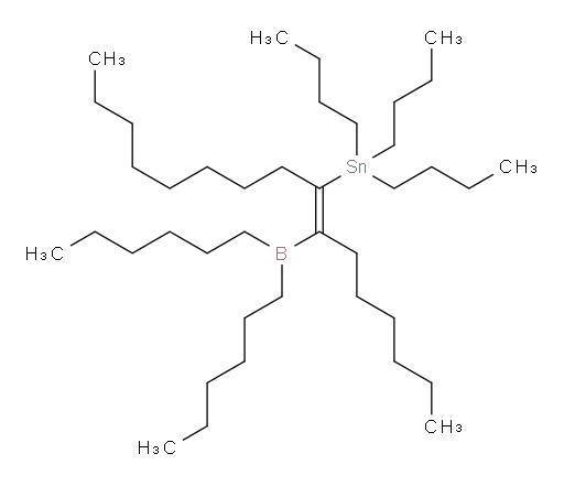 (Z)-三丁基(7-(二己基boryl)十六烷-7-烯-8-基)锡烷