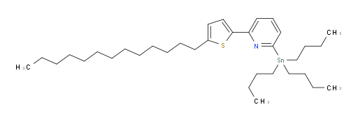 2-(三丁基锡基)-6-(5-三癸基噻吩-2-基)吡啶