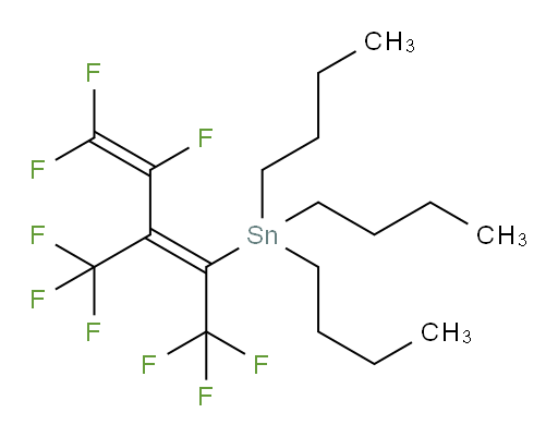 (E)-三丁基(1,1,1,4,5,5-六氟-3-(三氟甲基)戊-2,4-二烯-2-基)锡烷