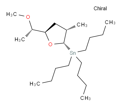 三丁基((2S,3S,5R)-5-((S)-1-甲氧基乙基)-3-甲基四氢呋喃-2-基)锡烷