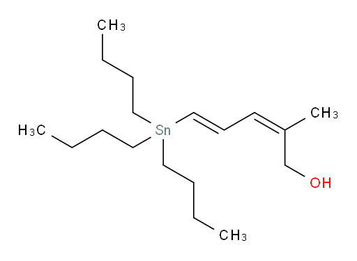 (2Z,4E)-2-甲基-5-(三丁基锡基)戊-2,4-二烯-1-醇