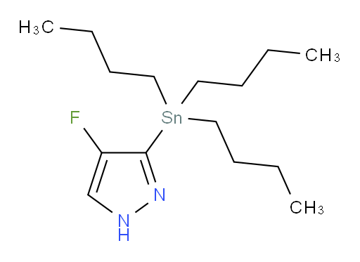 4-氟-3-(三丁基锡基)-1H-吡唑