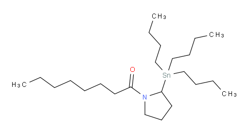 1-(2-(三丁基锡基)吡咯烷-1-基)辛-1-酮