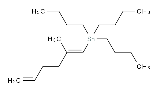 (E)-三丁基(2-甲基六-1,5-二烯-1-基)锡烷