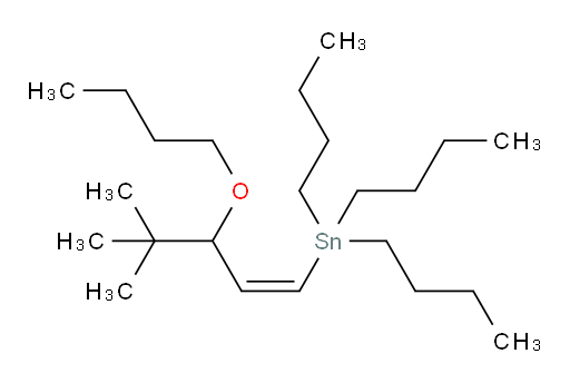 (Z)-(3-丁氧基-4,4-二甲基戊-1-烯-1-基)三丁基锡烷