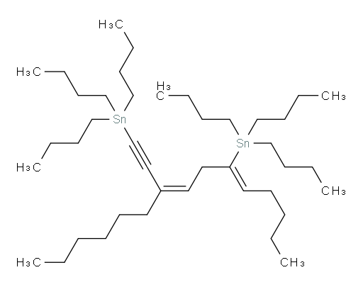 ((3Z,6Z)-3-己基十一-3,6-二烯-1-炔e-1,6-二基)双(三丁基锡烷)