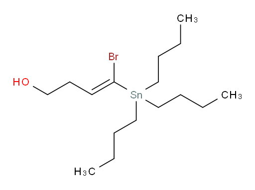 (E)-4-溴-4-(三丁基锡基)丁-3-烯-1-醇