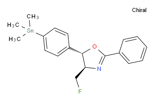 (4R,5S)-4-(氟甲基)-2-苯基-5-(4-(三甲基锡基)苯基)-4,5-二氢噁唑