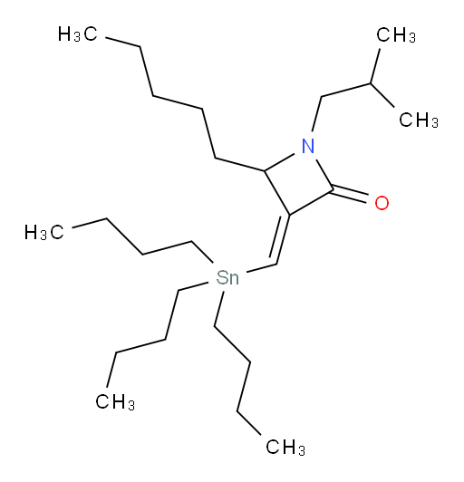 (E)-1-异丁基-4-戊基-3-((三丁基锡基)亚甲基)氮杂环丁烷-2-酮