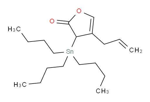 4-烯丙基-3-(三丁基锡基)呋喃-2(3H)-酮